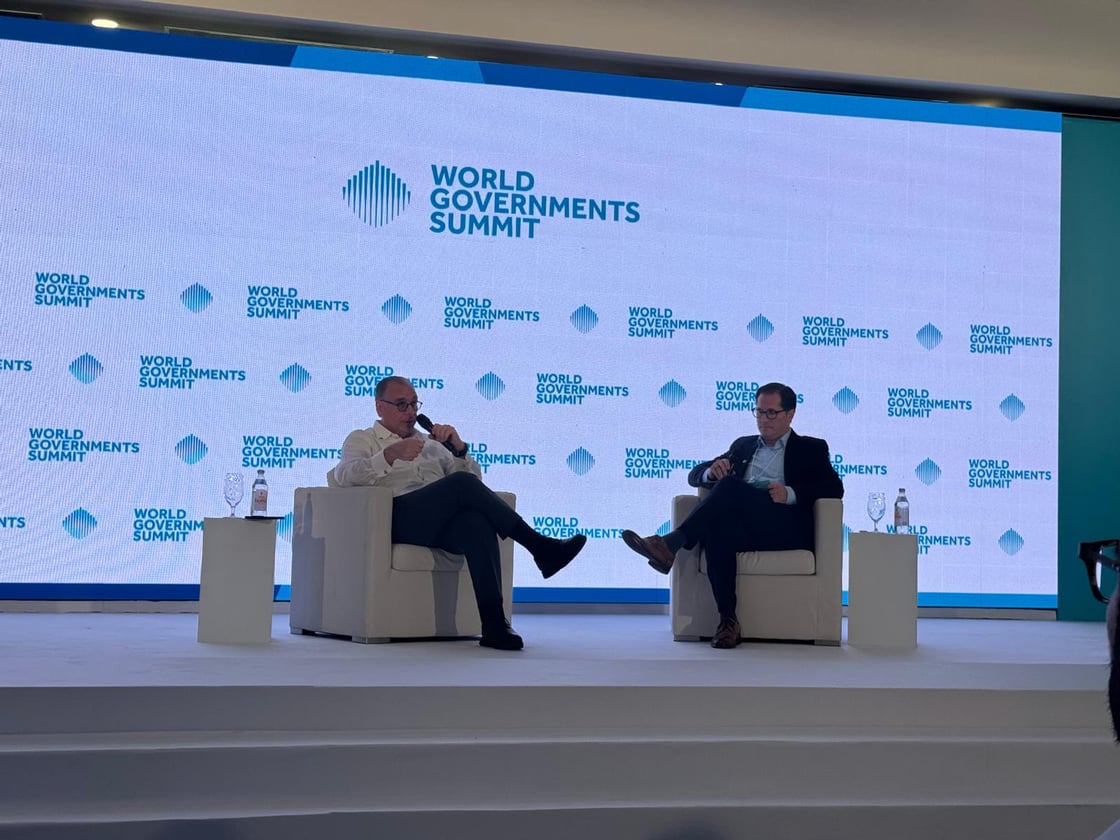 Dr. Juan José Daboub addresses the World Governments Summit, emphasizing the role of friendshoring in driving regional opportunity.